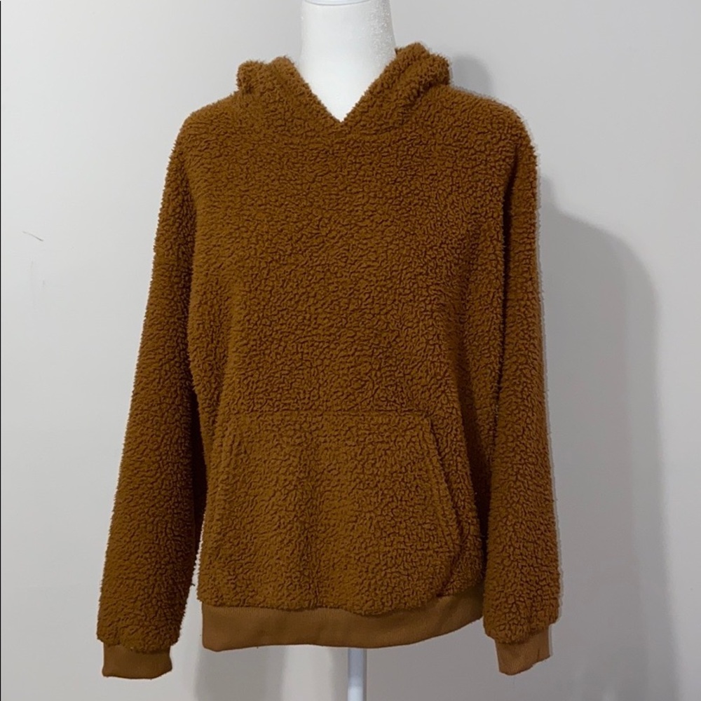 American eagle sherpa hoodie
